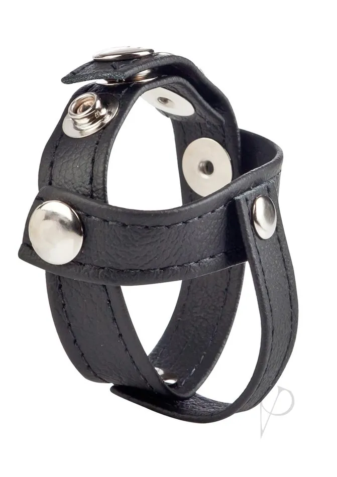 Colt Couples COLT Leather CB Strap HPiece Divider Cock Ring Black Colt Couples COLT Leather CB Strap HPiece Divider Cock Ring Black