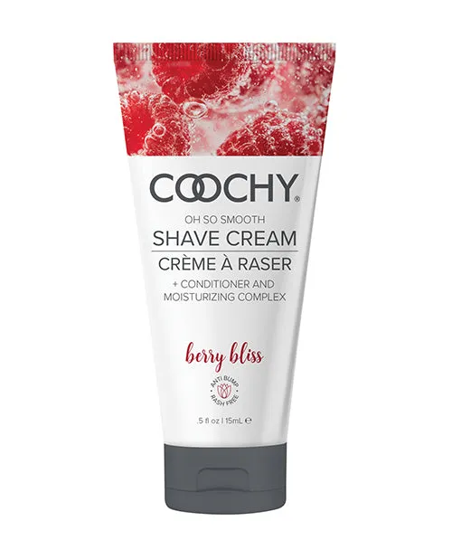 Coochy Vibrators COOCHY Shave Cream 05 oz Berry Bliss