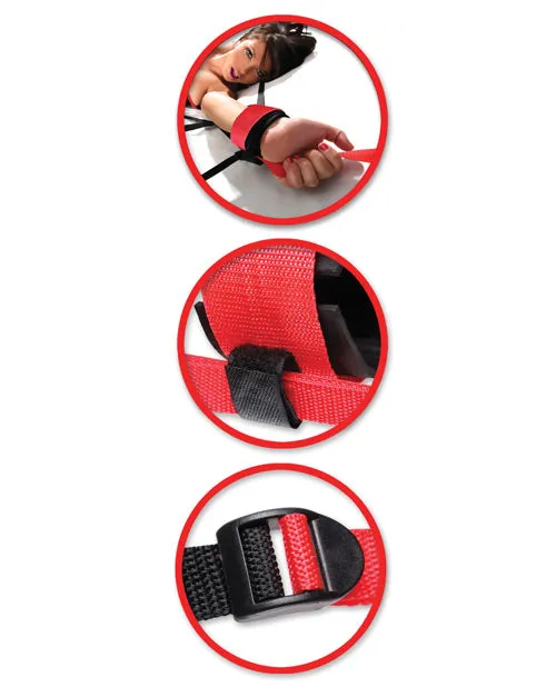 Couples Fetish Fantasy Series Web Bed Restraint System Black Fetish Fantasy Series