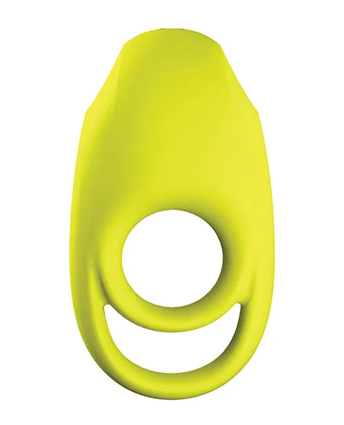 Couples Satisfyer Satisfyer Spectacular Duo Silicone Vibrating Cock and Ball Ring Neon Yellow Couples Satisfyer Satisfyer Spectacular Duo Silicone Vibrating Cock and Ball Ring Neon Yellow