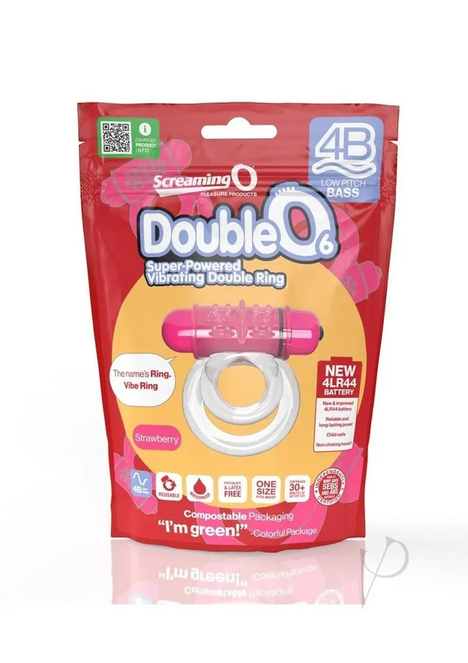 Couples Screaming O 4B DoubleO 6 Couples Ring Strawberry Screaming O