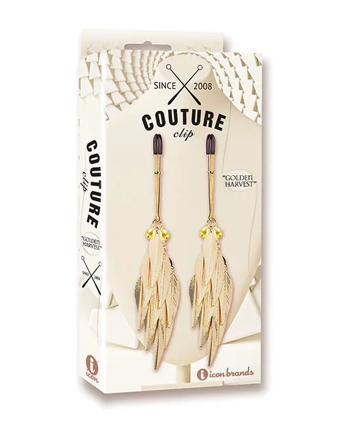 Couture Clips Golden Harvest Nipple Clamp Couture Clips Nipple Clitoral Toys