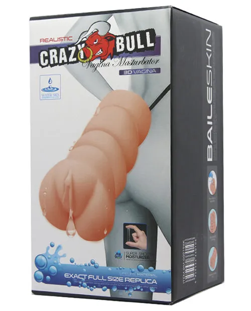 Crazy Bull No Lube Vagina Masturbator Sleeve Ivory Crazy Bull Male Sex Toys Crazy Bull No Lube Vagina Masturbator Sleeve Ivory Crazy Bull Male Sex Toys