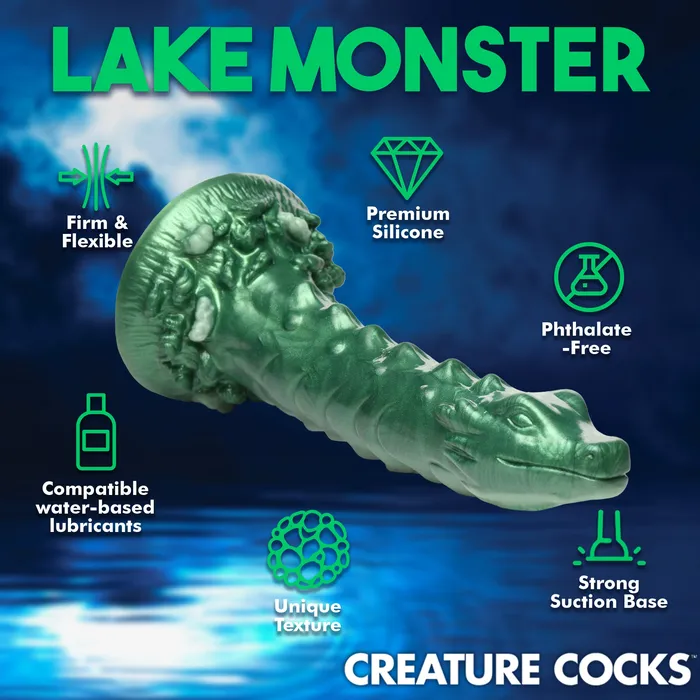 Creature Cocks Dildos Cockness Monster Lake Creature Silicone Dildo