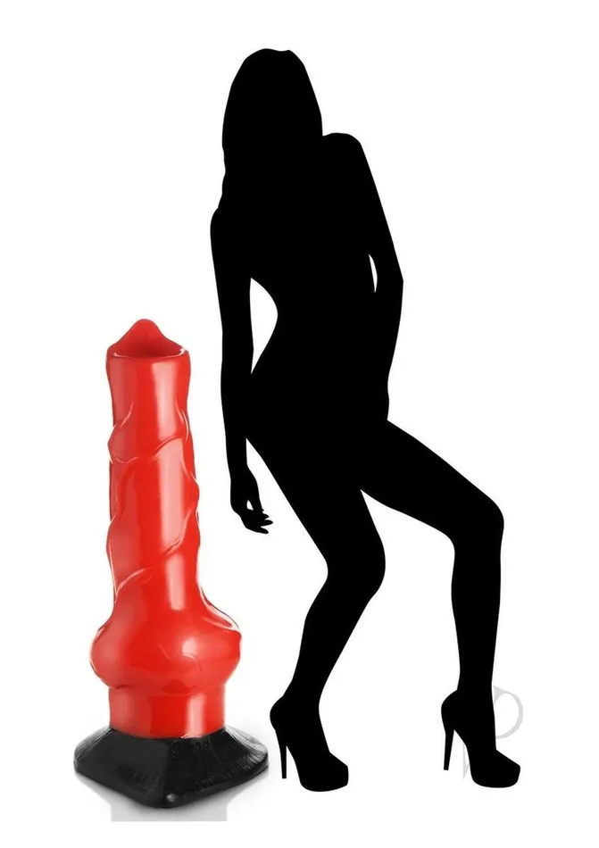 Creature Cocks Dildos Creature Cocks Giant Hell Hound Canine Dildo 2ft RedBlack Creature Cocks Dildos Creature Cocks Giant Hell Hound Canine Dildo 2ft RedBlack