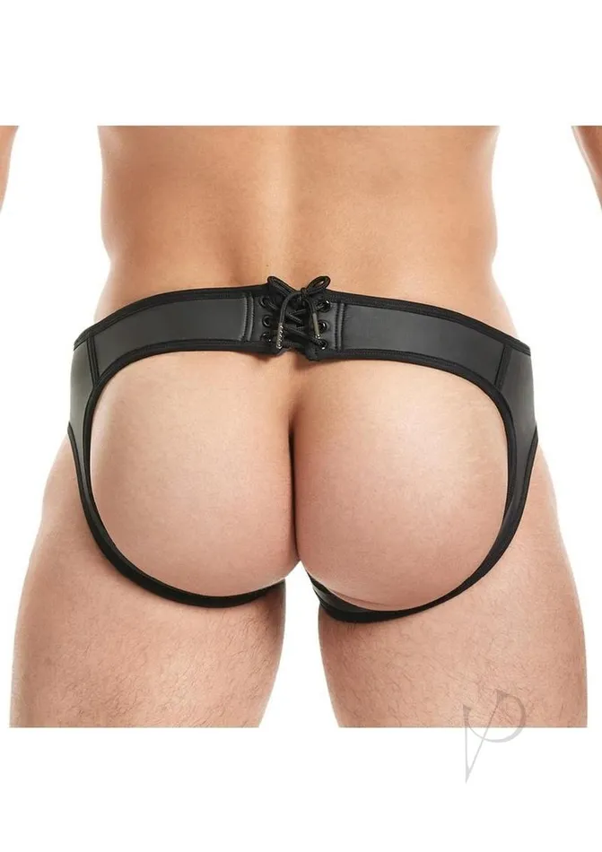 Cruze Anal Cruze KickOff Lace Up Jock Brief LargeXLarge Black Cruze Anal Cruze KickOff Lace Up Jock Brief LargeXLarge Black