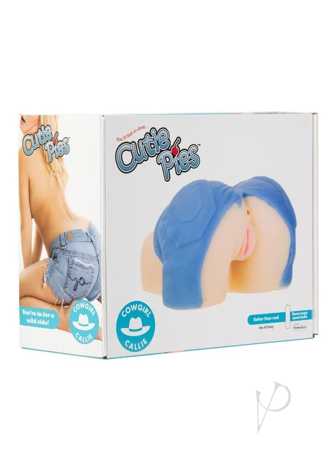 Cutie Pies CutiePies Cowgirl Callie Vagina Masturbator with PowerBullet Vanilla Male Sex Toys Cutie Pies CutiePies Cowgirl Callie Vagina Masturbator with PowerBullet Vanilla Male Sex Toys