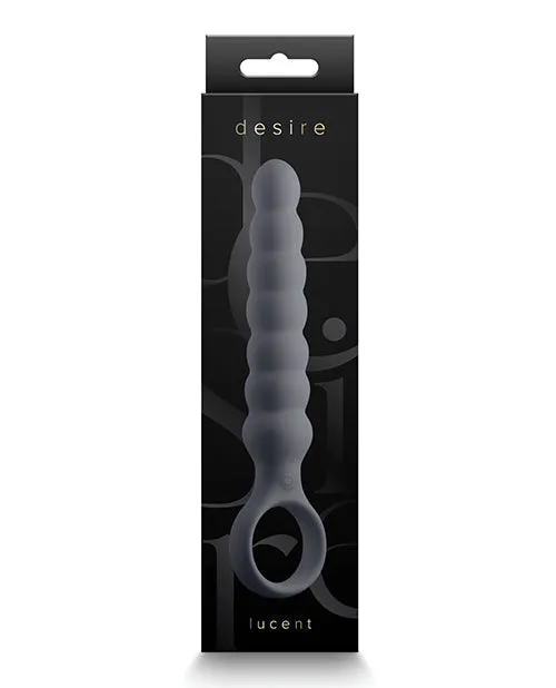 Desire Anal Desire Lucent Rechargeable Silicone Flexible Anal Beads Black Desire Anal Desire Lucent Rechargeable Silicone Flexible Anal Beads Black