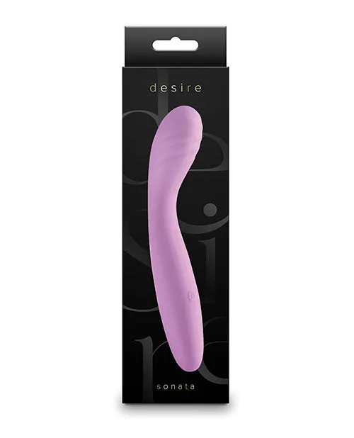 Desire Desire Sonata Rechargeable Silicone GSpot Vibrator Lavender Female Sex Toys Desire Desire Sonata Rechargeable Silicone GSpot Vibrator Lavender Female Sex Toys