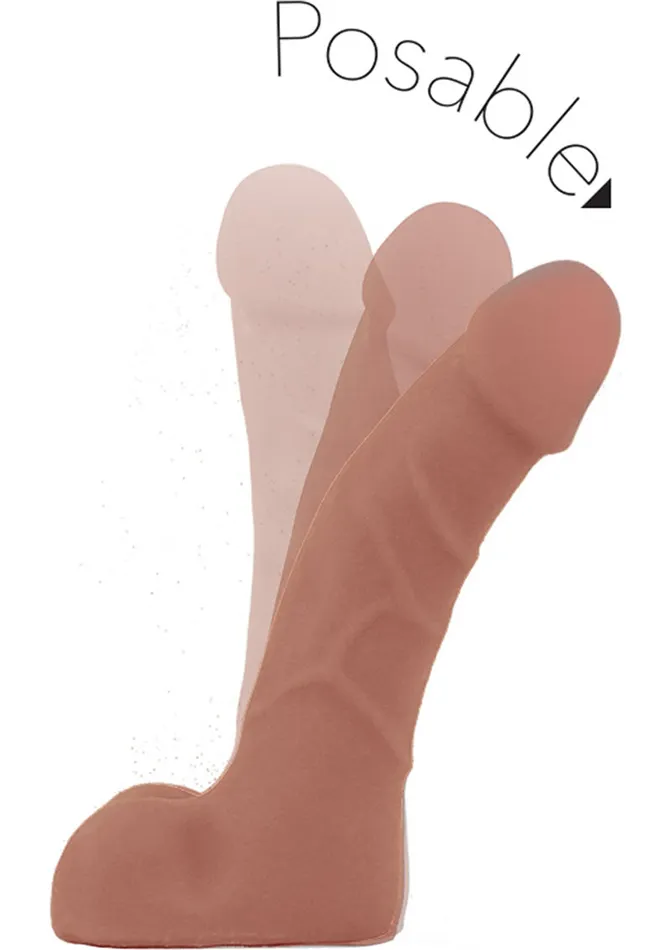Dildos Au Naturel Au Naturel Suave Dildo 7in Caramel