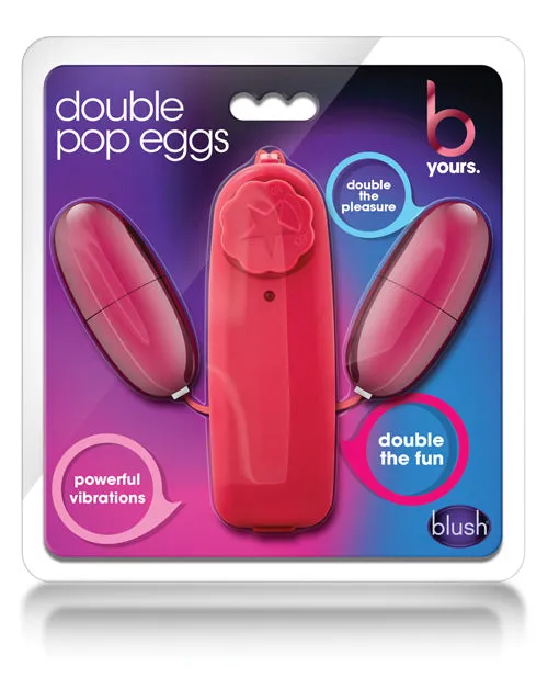 Dildos B Yours Blush B Yours Double Pop Eggs Cerise