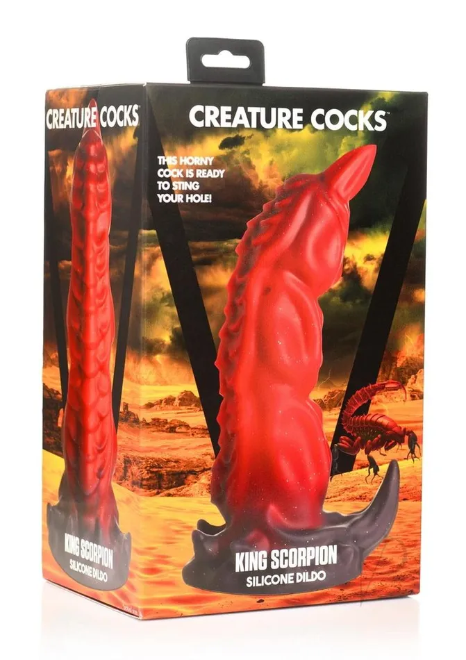 Dildos Creature Cocks Creature Cocks King Scorpion Silicone Dildo RedBlack Dildos Creature Cocks Creature Cocks King Scorpion Silicone Dildo RedBlack
