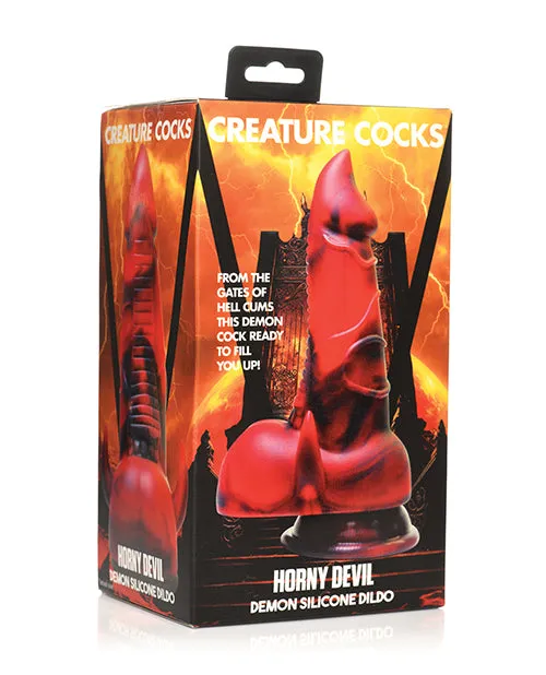 Dildos Creature Cocks Horny Devil Demon Silicone Dildo RedBlack Creature Cocks