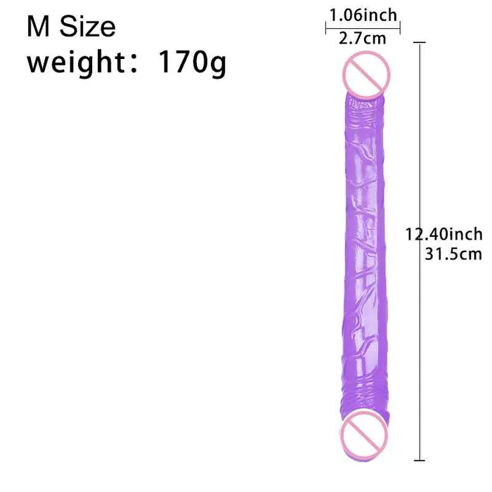 Dildos Double Ended Dildo 12 Inch Wild Night Fantasies