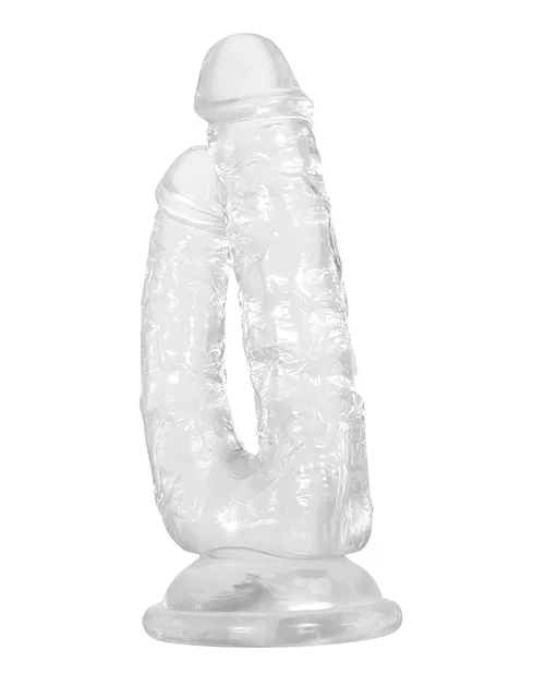 Dildos Gender X Gender X Dualistic DoubleShafted Dildo 9in Clear