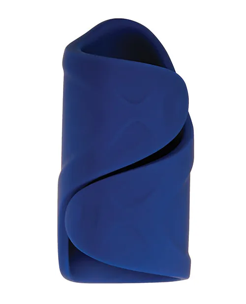 Dildos Gender X Gender X Ins and Outs Rechargeable Silicone Dildo and Stroker Set 2 piece Blue