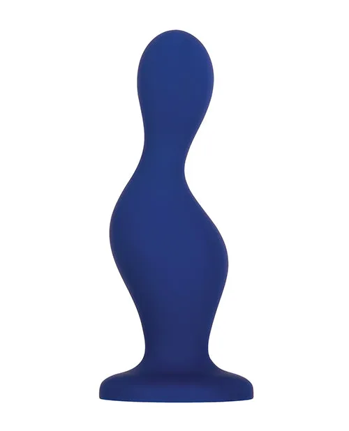 Dildos Gender X Gender X Ins and Outs Rechargeable Silicone Dildo and Stroker Set 2 piece Blue