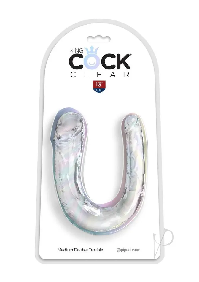 Dildos King Cock King Cock Clear Double Trouble Medium