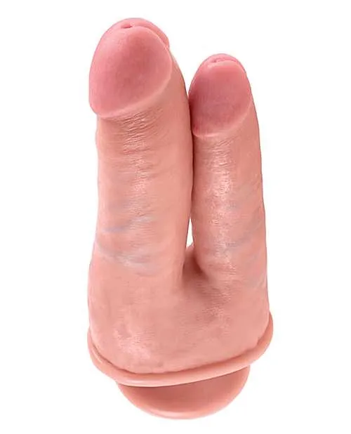 Dildos King Cock King Cock Double Penetrator Dildo Vanilla