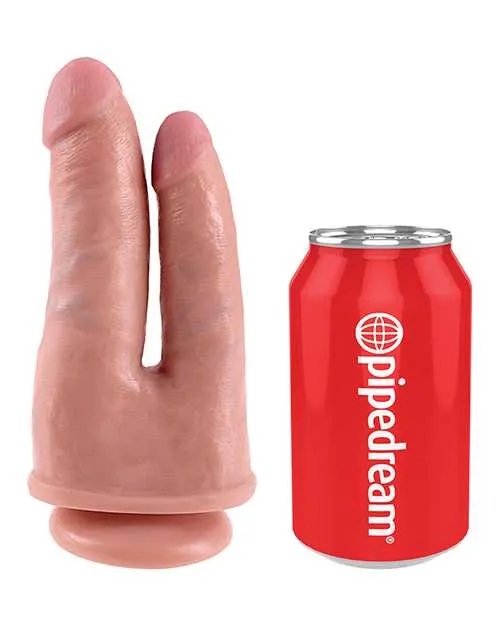 Dildos King Cock King Cock Double Penetrator Dildo Vanilla