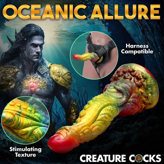 Dildos Majestic Merman Silicone Dildo Creature Cocks