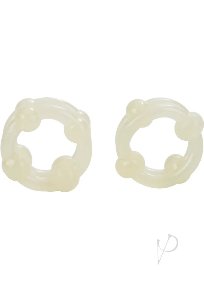 Dildos Rings Island Rings Double Stacker Cock Rings 2 piece set Glow in The Dark Dildos Rings Island Rings Double Stacker Cock Rings 2 piece set Glow in The Dark
