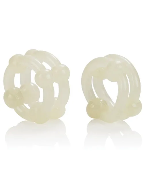 Dildos Rings Island Rings Double Stacker Cock Rings 2 piece set Glow in The Dark Dildos Rings Island Rings Double Stacker Cock Rings 2 piece set Glow in The Dark