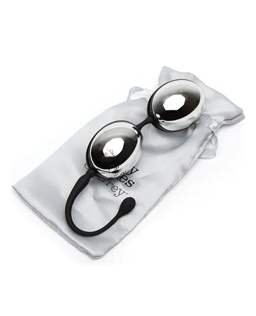Dildos SimpleeDiscreet Fifty Shades Inner Goddess Silver Jingle Balls