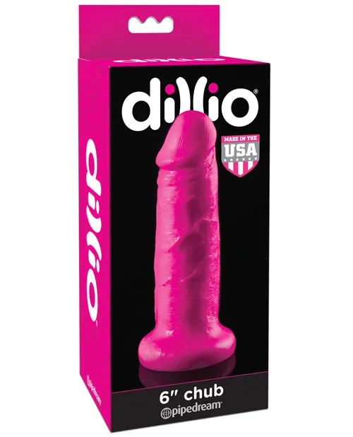 Dillio Dildos Dillio Chub Dong 6in Pink