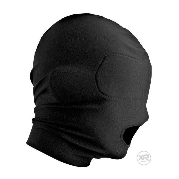 Disguise Open Mouth Hood with Padded Blindfold Master Series Male Sex Toys