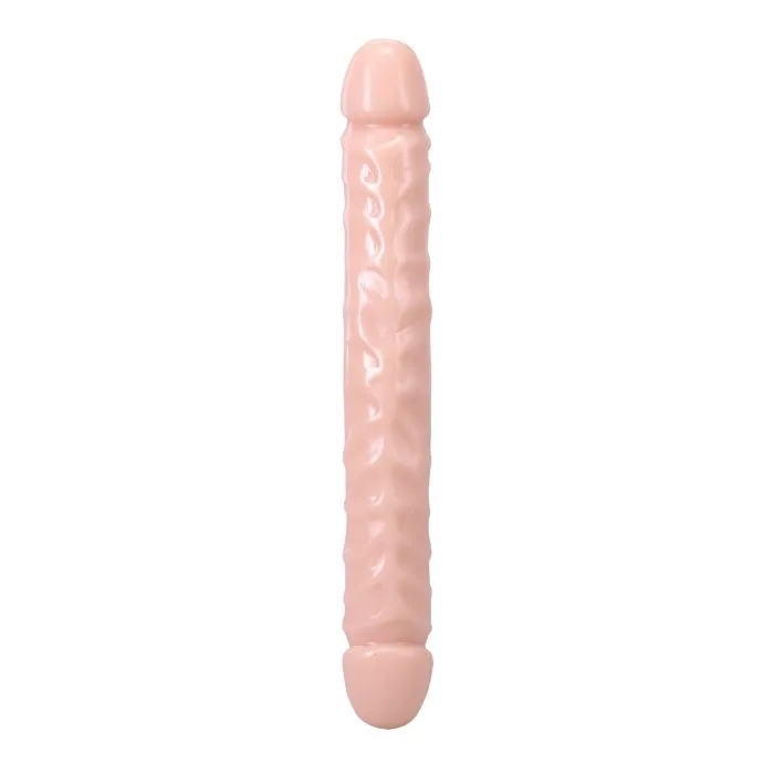 Doc Johnson Female Sex Toys 12 Jr Double Header White
