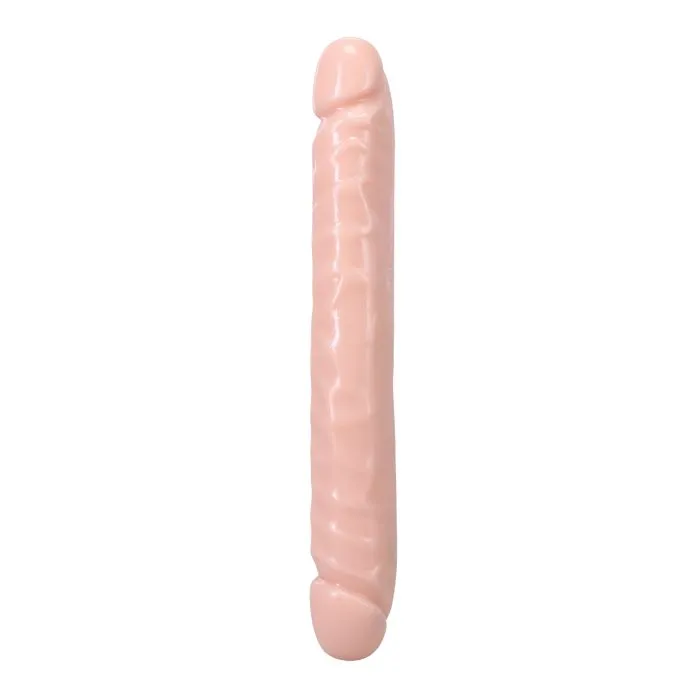 Doc Johnson Female Sex Toys 12 Jr Double Header White