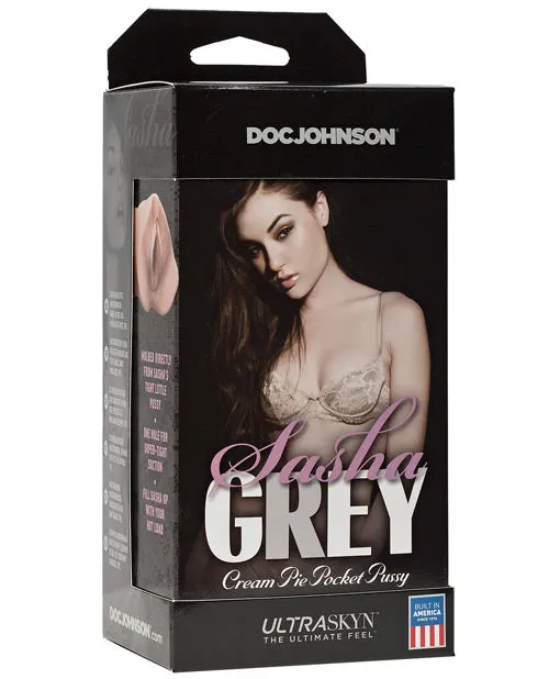 Doc Johnson Sasha Grey Ultraskyn Cream Pie Pocket Masturbator Pussy Vanilla Male Sex Toys Doc Johnson Sasha Grey Ultraskyn Cream Pie Pocket Masturbator Pussy Vanilla Male Sex Toys
