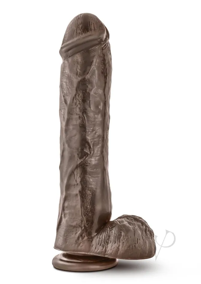 Dr Skin Dildos Dr Skin Silver Collection Mr Savage Dildo with Balls and Suction Cup 115in Chocolate Dr Skin Dildos Dr Skin Silver Collection Mr Savage Dildo with Balls and Suction Cup 115in Chocolate