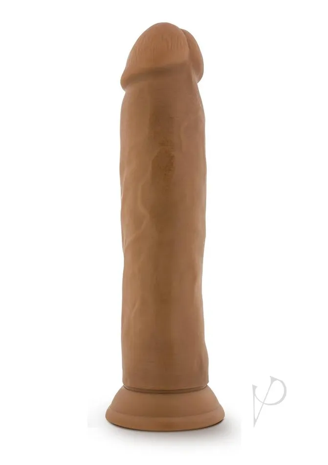Dr Skin Dr Skin Platinum Collection Silicone Dr Henry Dildo with Suction Cup 9in Caramel Female Sex Toys Dr Skin Dr Skin Platinum Collection Silicone Dr Henry Dildo with Suction Cup 9in Caramel Female Sex Toys