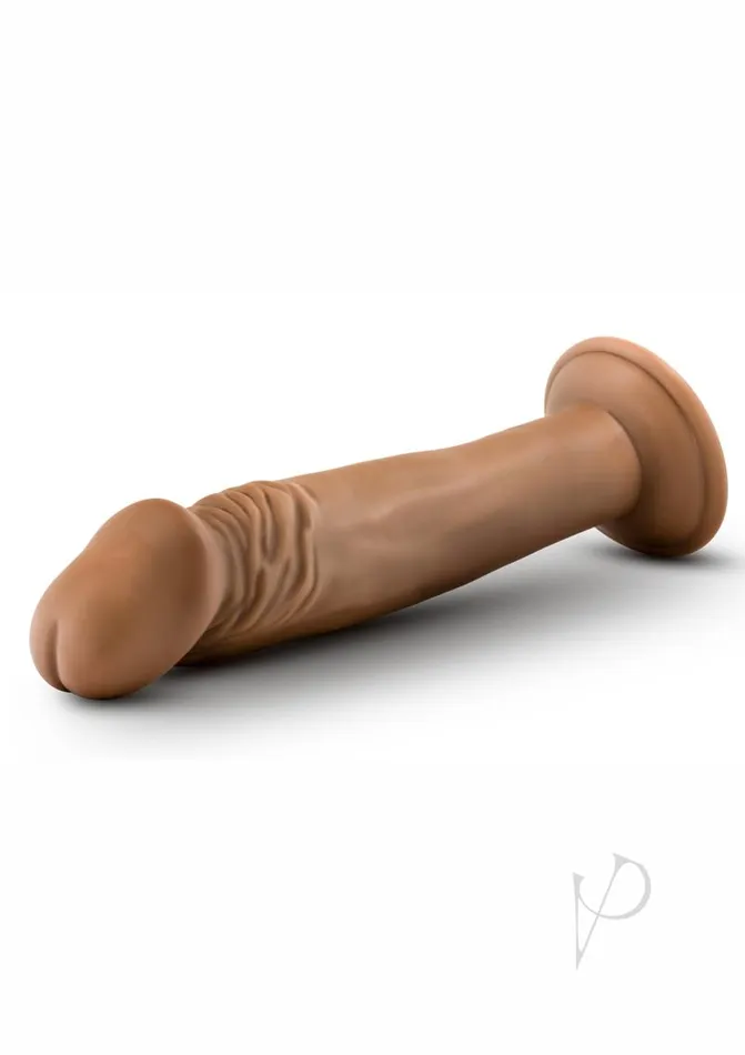 Dr Skin Dr Skin Silver Collection Dr Small Dildo 6in Caramel Female Sex Toys Dr Skin Dr Skin Silver Collection Dr Small Dildo 6in Caramel Female Sex Toys