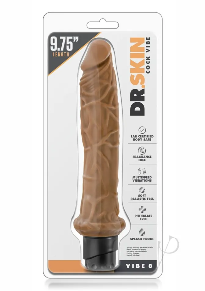 Dr Skin Female Sex Toys Dr Skin Silver Collection Cock Vibe 8 Vibrating Dildo 975in Caramel Dr Skin Female Sex Toys Dr Skin Silver Collection Cock Vibe 8 Vibrating Dildo 975in Caramel