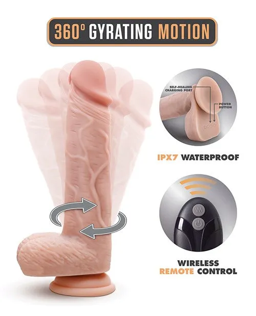 Dr Skin Platinum Collection Silicone Dr Ethan Gyrating Dildo 85in Vanilla Dr Skin Dildos Dr Skin Platinum Collection Silicone Dr Ethan Gyrating Dildo 85in Vanilla Dr Skin Dildos
