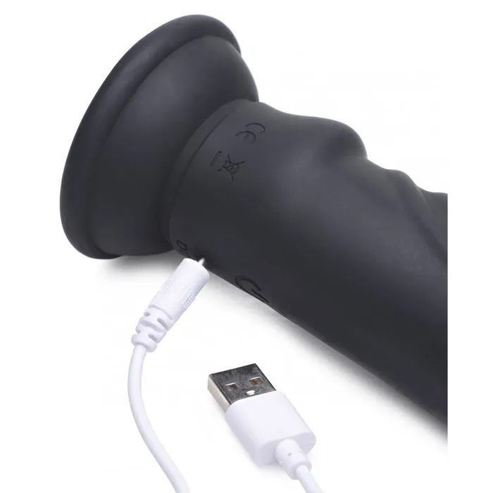EStim Pro 5x Vibrating Dildo with Remote Control Zeus Electrosex Female Sex Toys