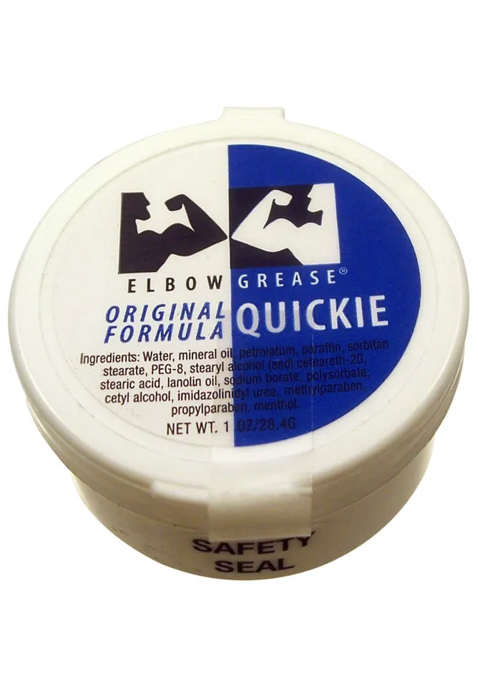 Elbow Grease Lubricants Sexual Health Wellbeing Elbow Grease Original Oil Cream Lubricant 1oz