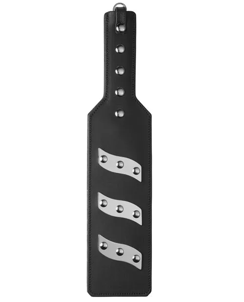 ElectraStim ElectraPaddle Leather Electro Spanking Paddle Electrastim Restraints ElectraStim ElectraPaddle Leather Electro Spanking Paddle Electrastim Restraints