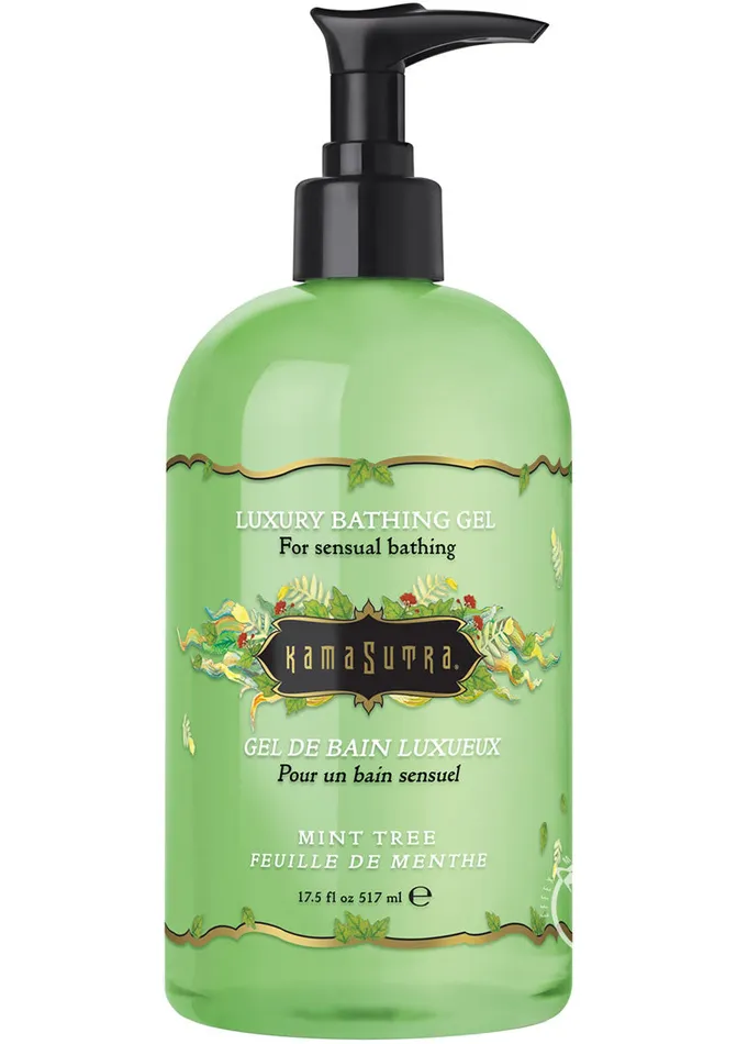 Enhancers Bath Kama Sutra Luxury Bathing Gel Mint Tree 175oz