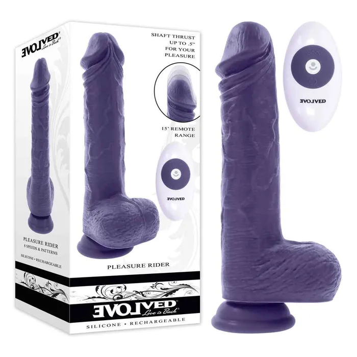 Evolved Evolved Pleasure Rider Thrusting Dildo Vibrators