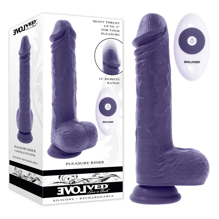 Evolved Evolved Pleasure Rider Thrusting Dildo Vibrators