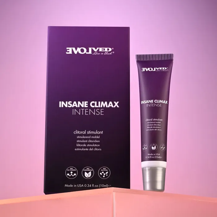Evolved Vibrators Evolved Insane Climax Intense Clitoral Stimulation Gel