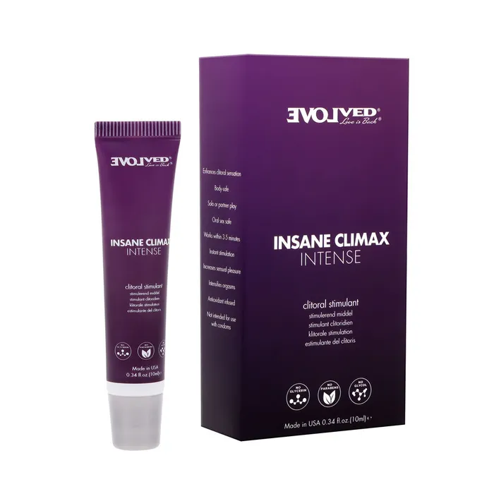 Evolved Vibrators Evolved Insane Climax Intense Clitoral Stimulation Gel
