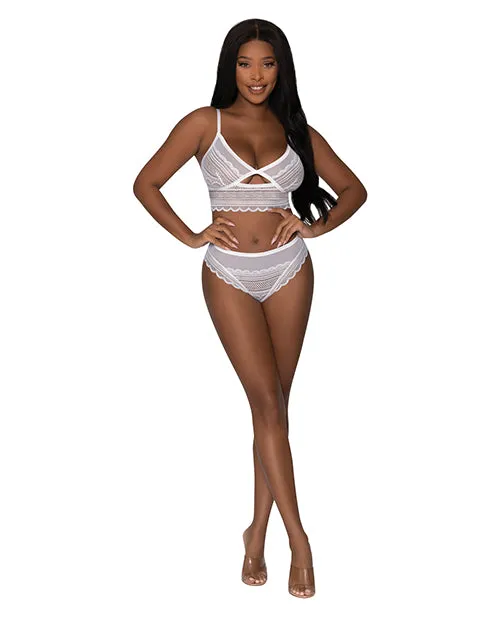 Exposed Vibrators Modern Romance Bralette Cheeky Hipster White SM Exposed Vibrators Modern Romance Bralette Cheeky Hipster White SM