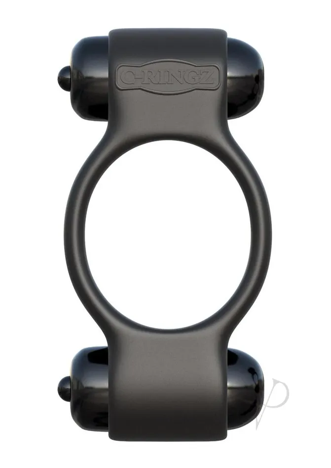 Fantasy C Ringz Couples Fantasy CRingz Magic Touch Couples Cock Ring with Bullet Black