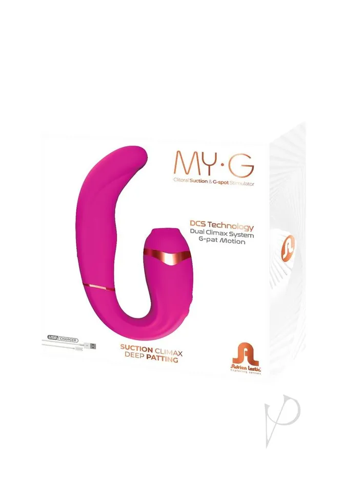 Female Sex Toys Adrien Lastic My G Rechargeable Silicone Double Stimulation Vibrator Magenta Female Sex Toys Adrien Lastic My G Rechargeable Silicone Double Stimulation Vibrator Magenta