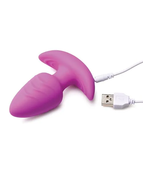 Female Sex Toys Bang Bang Rotating Vibrating Rechargeable Silicone Butt Plug with Remote Control Purple Female Sex Toys Bang Bang Rotating Vibrating Rechargeable Silicone Butt Plug with Remote Control Purple